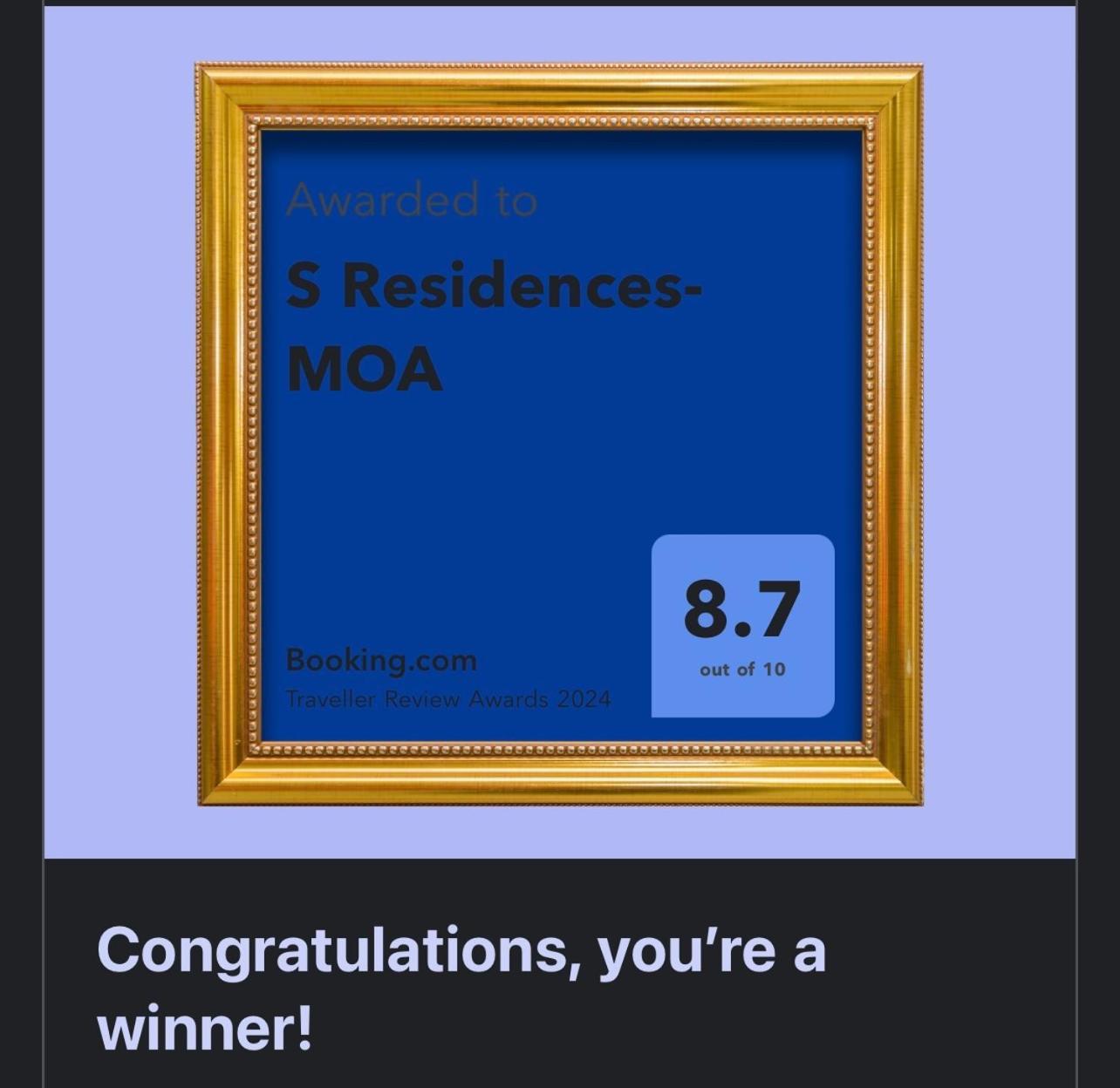 S Residences-Moa 马尼拉 外观 照片